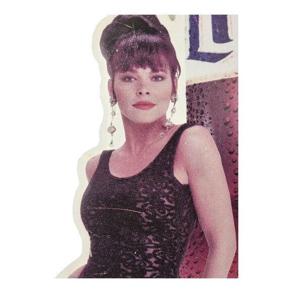 Vintage Miller Lite Metal Bar Sign With Model 24x10 - Picture 5 of 8